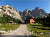 Rifugio Pederü - L'Ciaval / Kreuzkofel